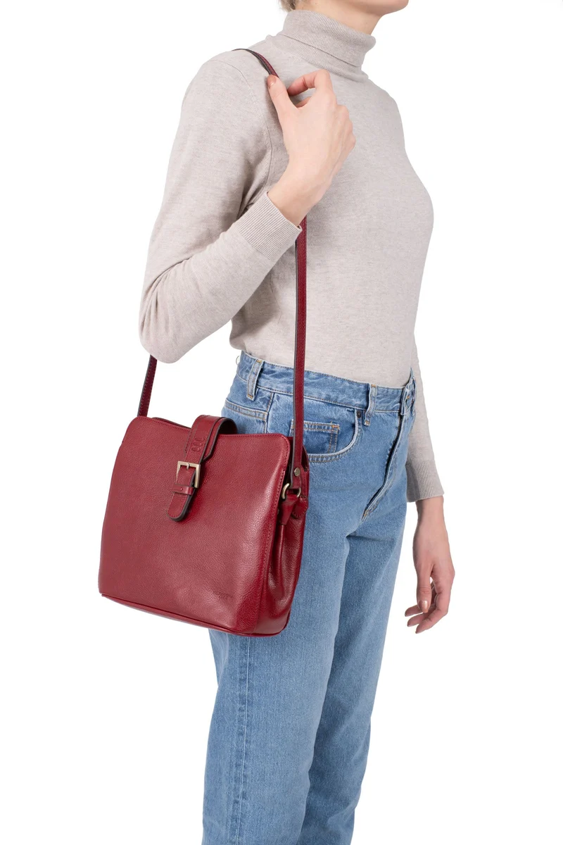 Sac porté travers - Cuir
