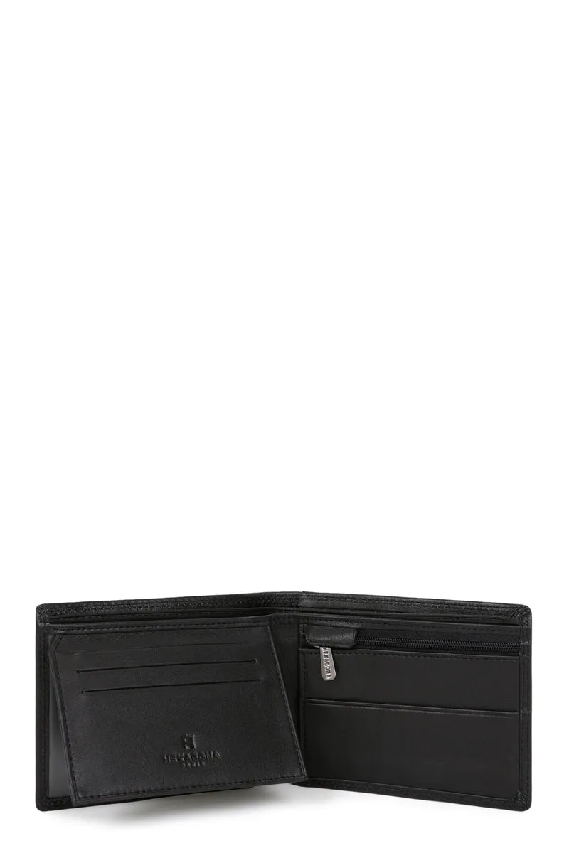 Portefeuille italien - 2 volets - Stop RFID - Cuir