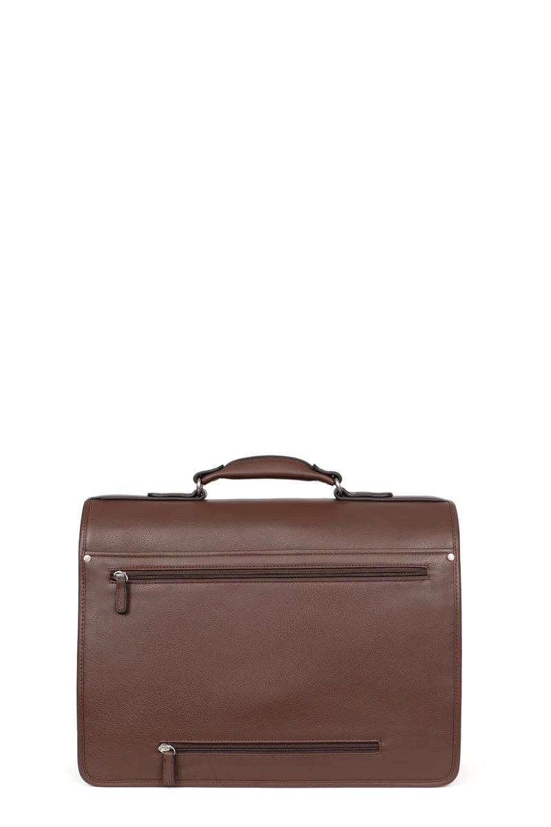 Cartable - A4 - Cuir