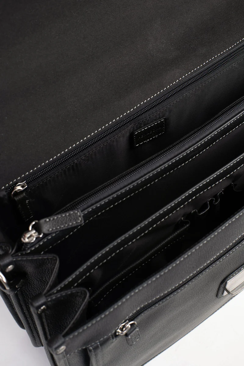 Cartable - A4 - Cuir