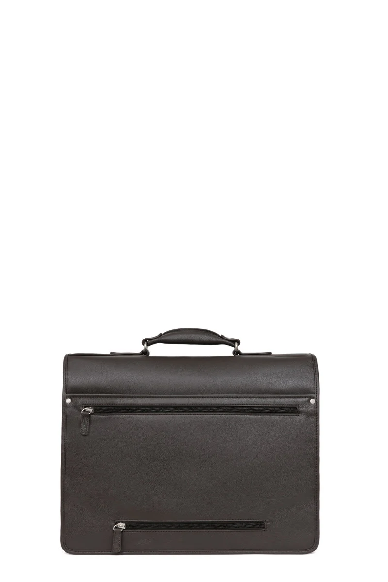 Cartable - A4 - Cuir