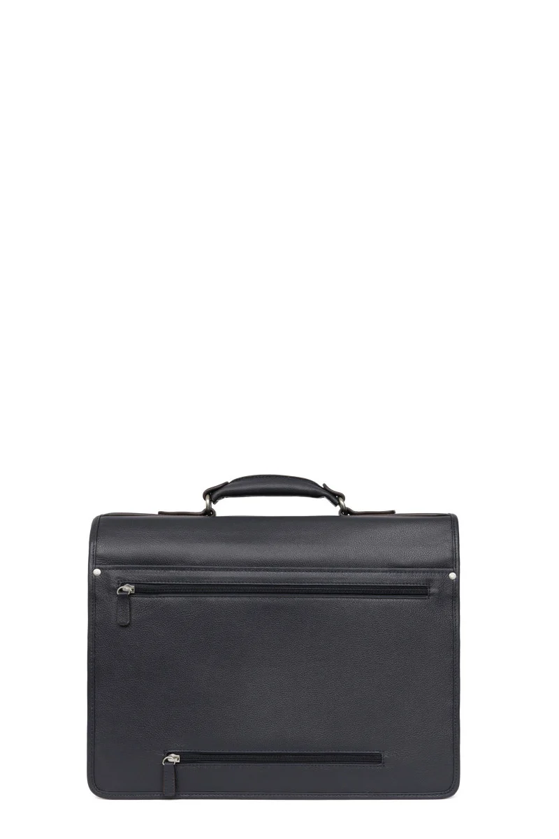 Cartable - A4 - Cuir