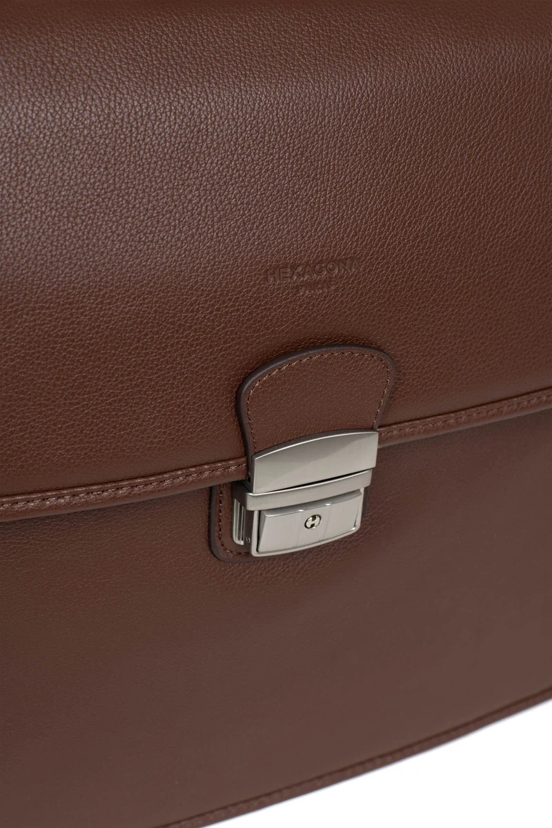Cartable - A4 - Cuir