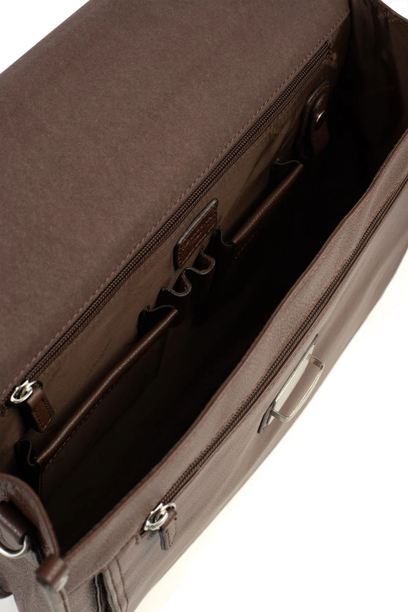 Cartable - A4 - Cuir