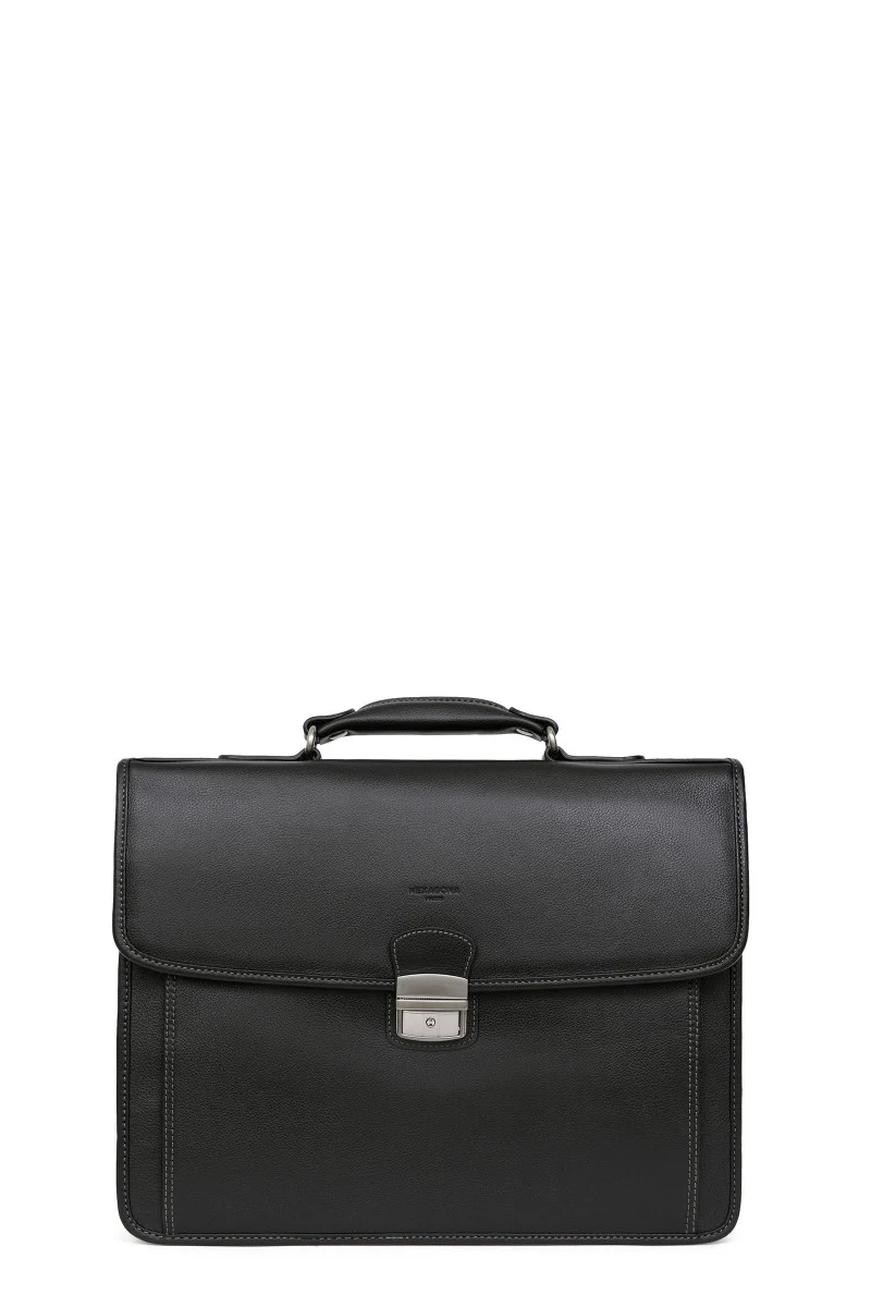 Cartable - A4 - Cuir