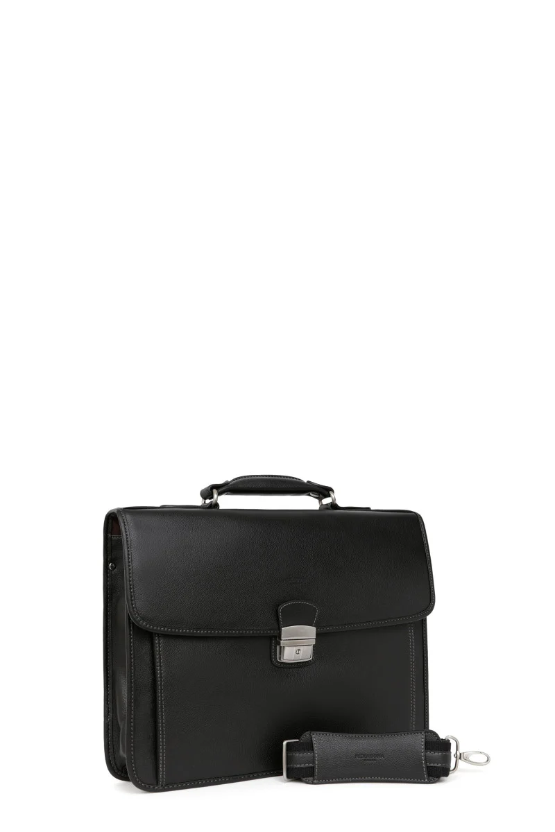 Cartable - A4 - Cuir