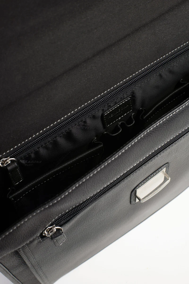 Cartable - A4 - Cuir