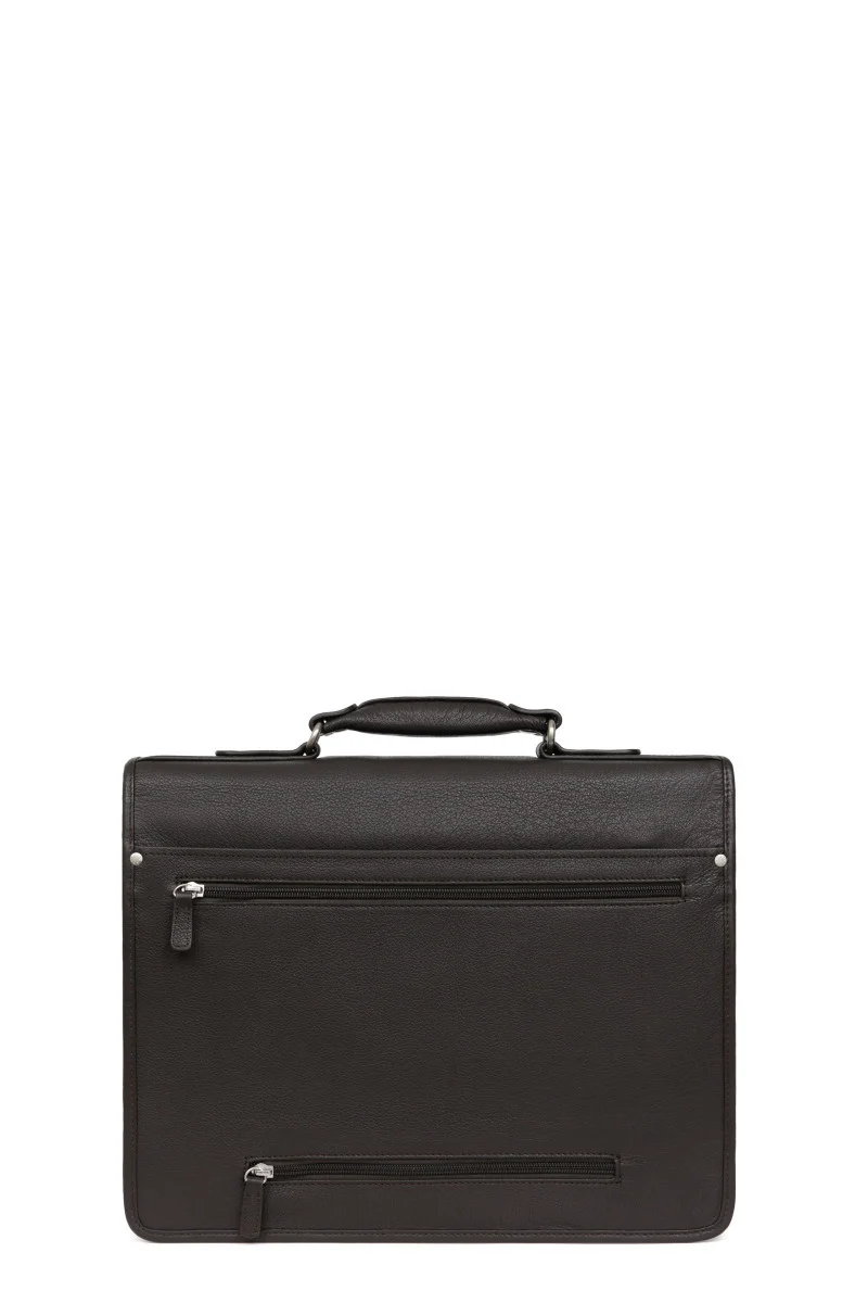 Cartable - A4 - Cuir