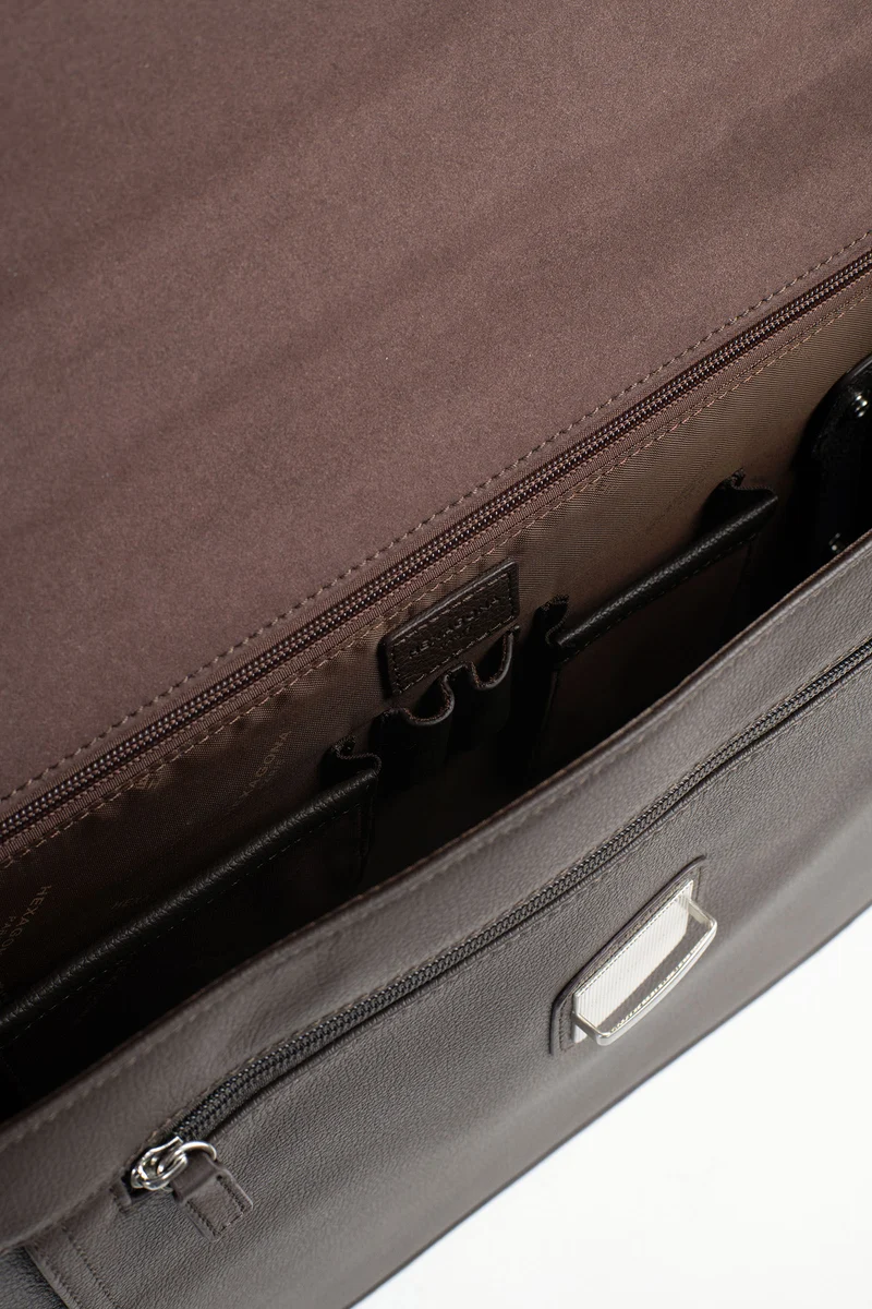 Cartable - A4 - Cuir