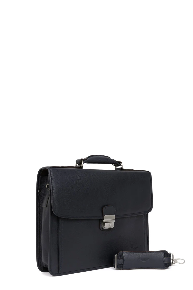 Cartable - A4 - Cuir