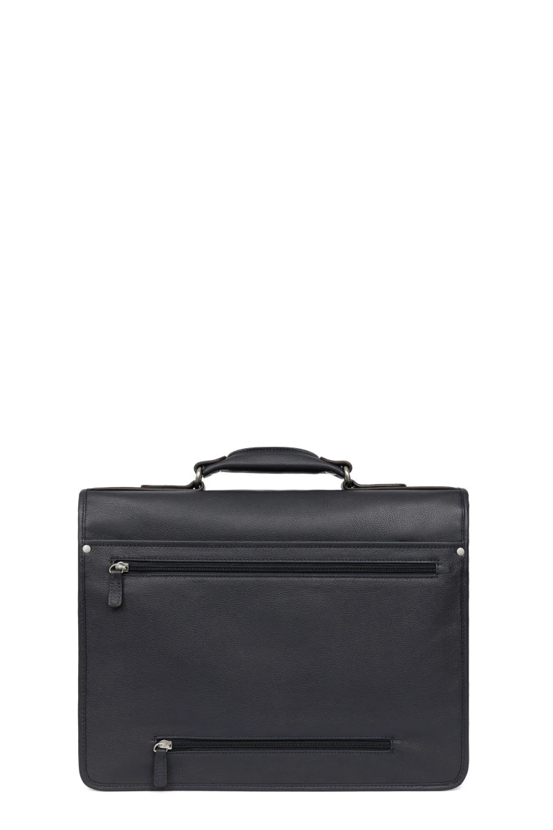 Cartable - A4 - Cuir