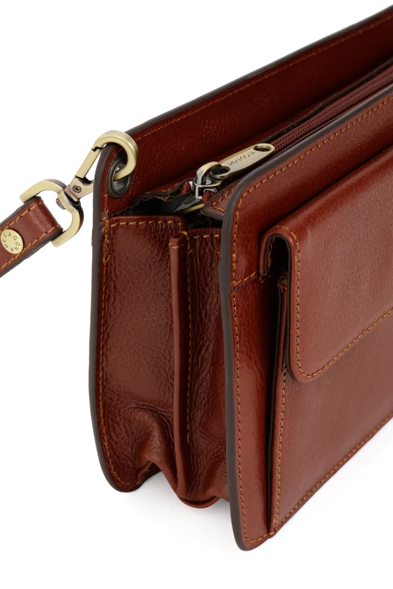 Pochette dragonne - Cuir