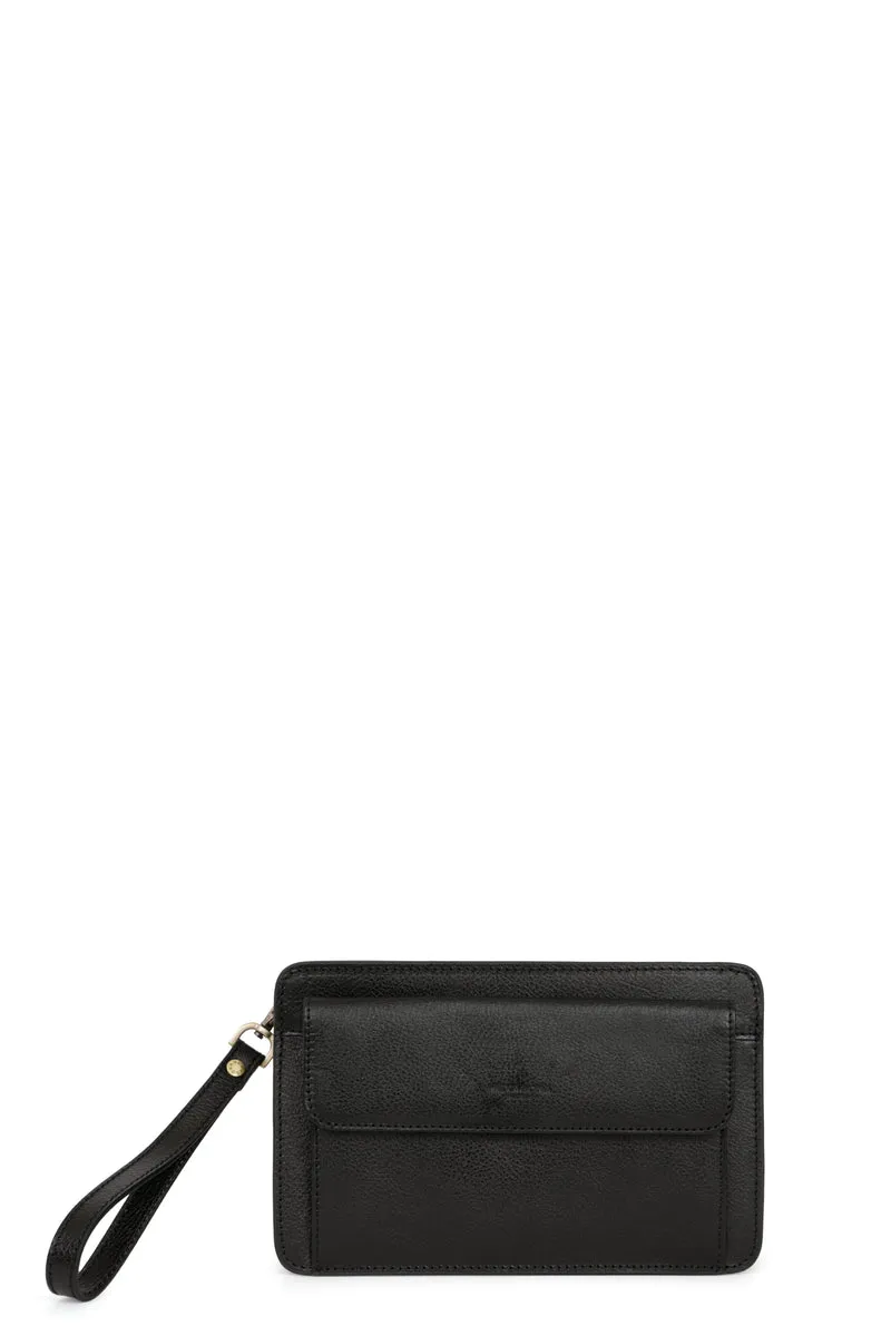 Pochette dragonne - Cuir