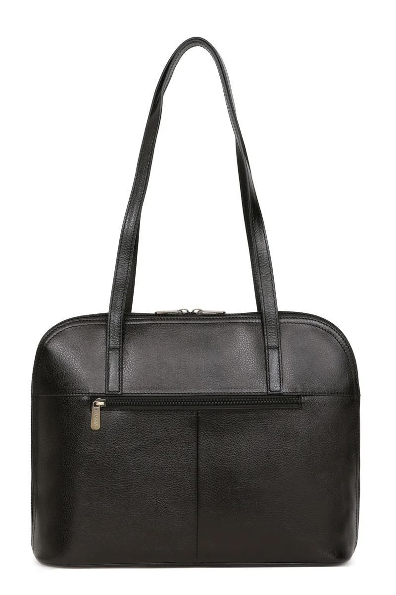Sac porté épaule 2 anses - A4 - Cuir