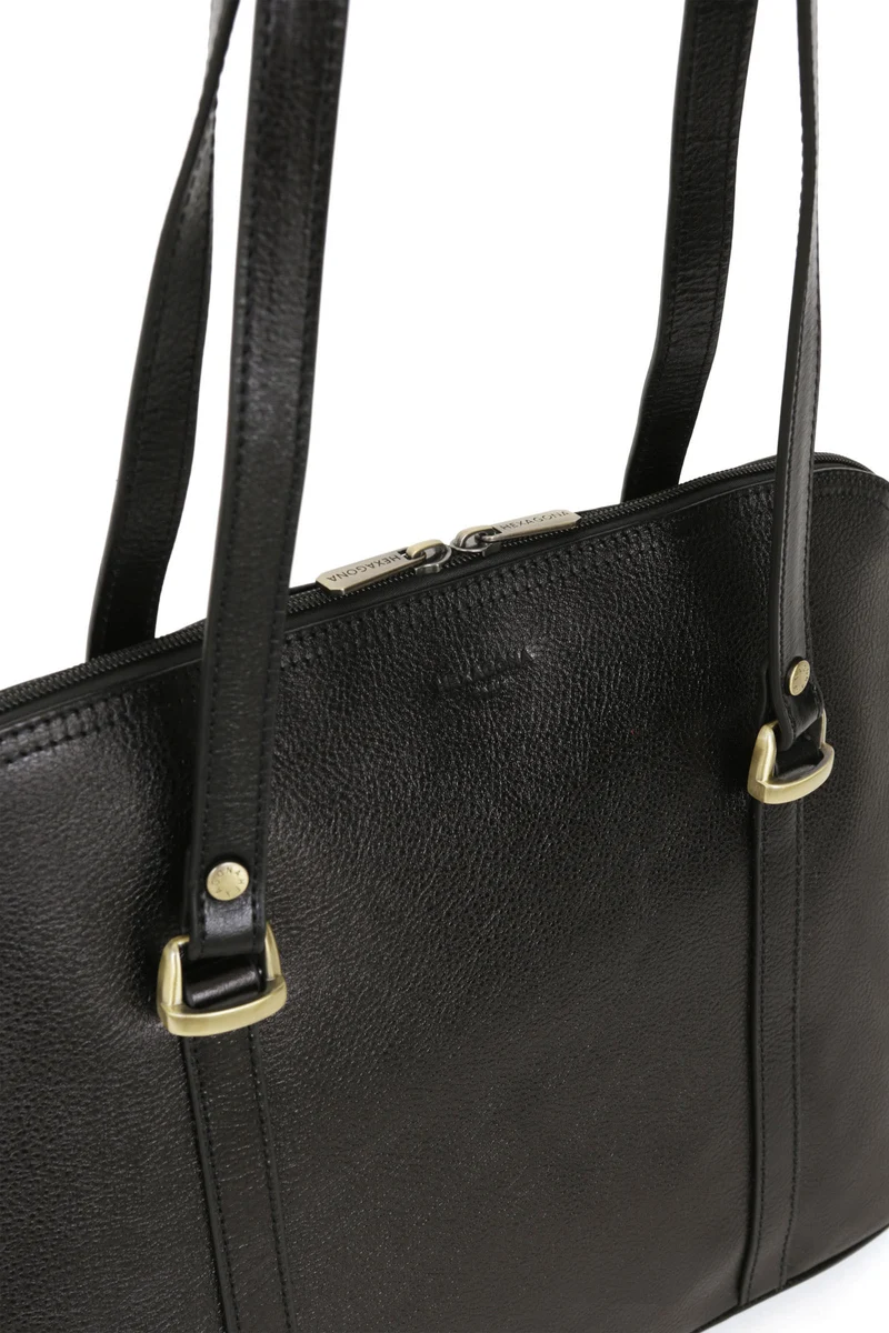 Sac porté épaule 2 anses - A4 - Cuir