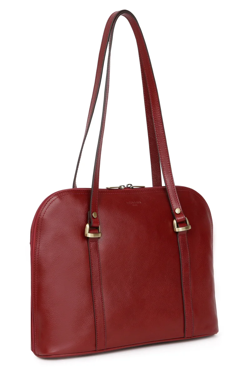 Sac porté épaule 2 anses - A4 - Cuir