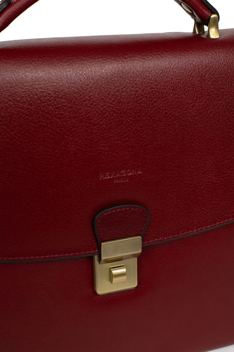 Cartable - A4 - Cuir