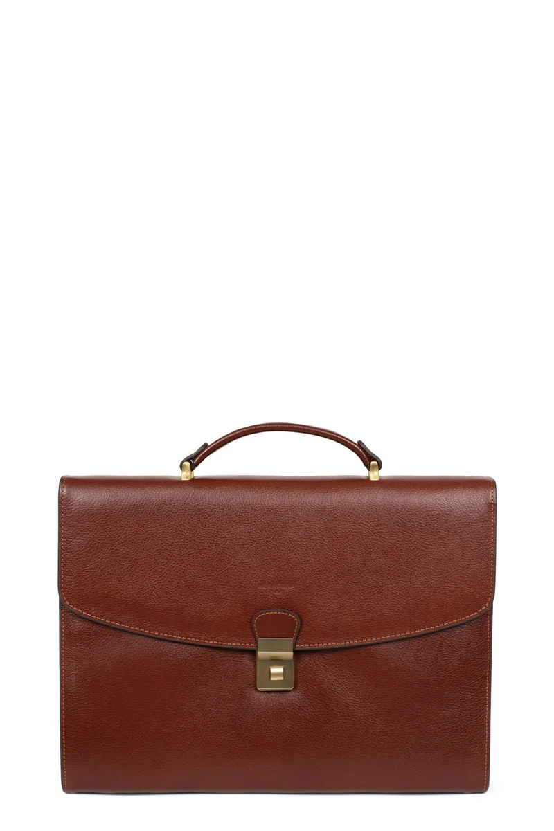 Cartable - A4 - Cuir