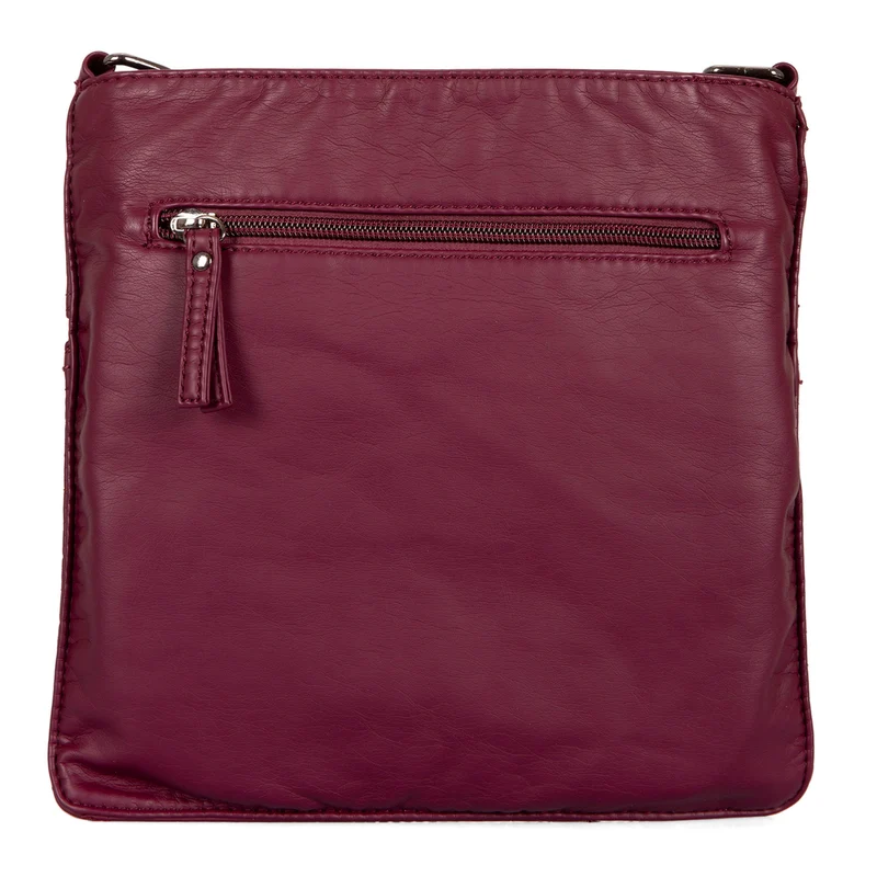 Quilted Multi Zip Crossbody