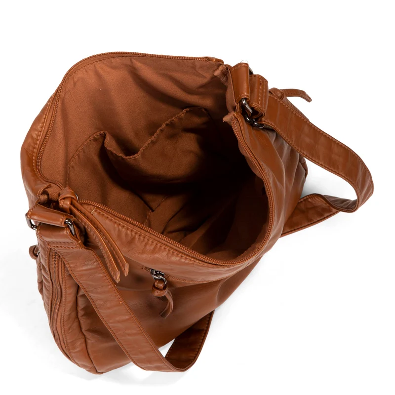 Cargo Quilted Expandable Crossbody Bag