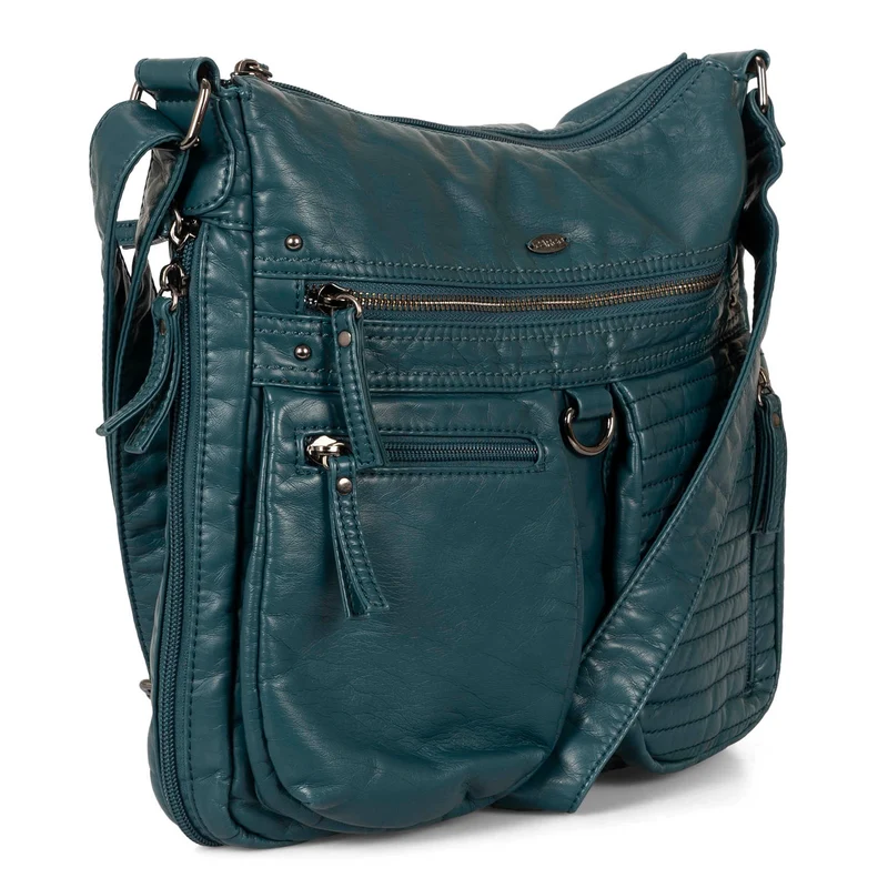 Cargo Quilted Expandable Crossbody Bag