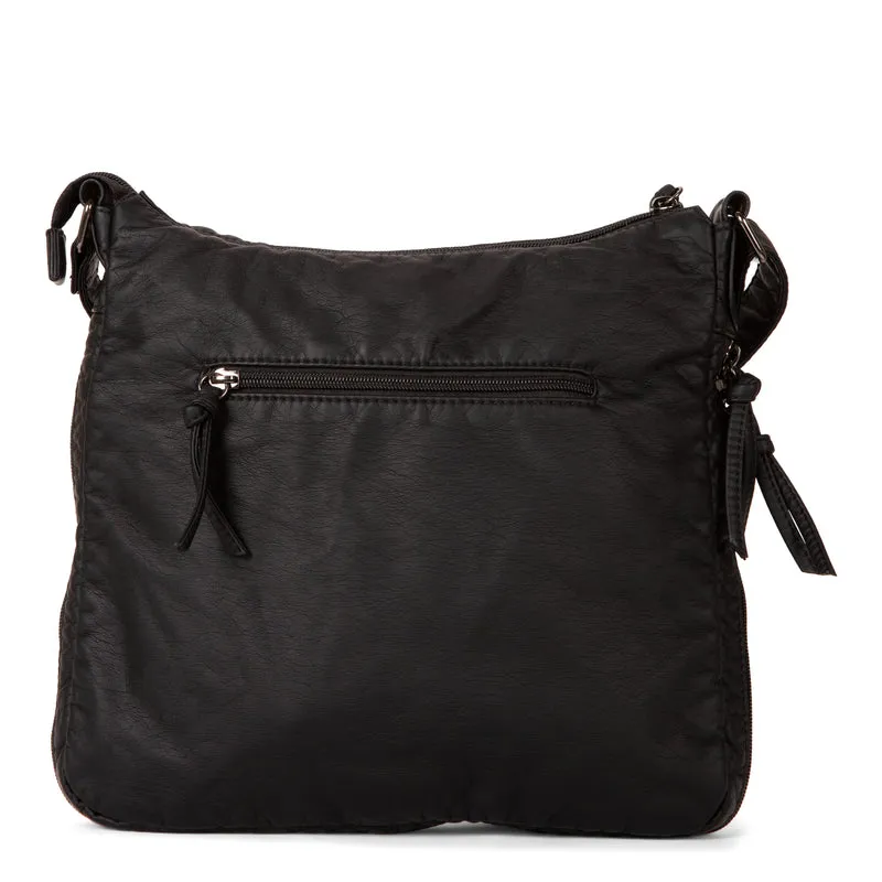 Cargo Quilted Expandable Crossbody Bag