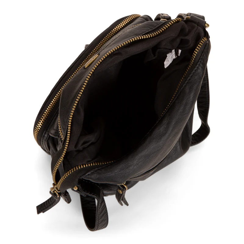 Multi Zip Front flap Crossbody
