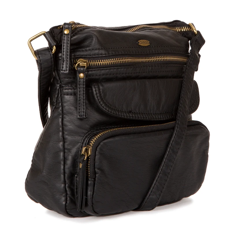 Multi Zip Front flap Crossbody