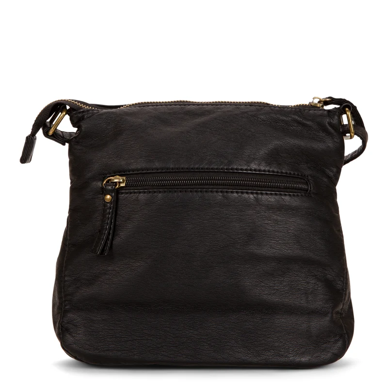 Multi Zip Front flap Crossbody