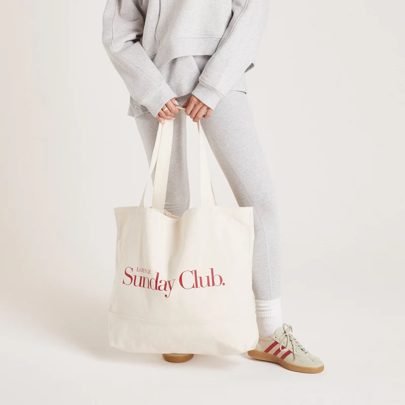 Tote Bag en Toile - Crème