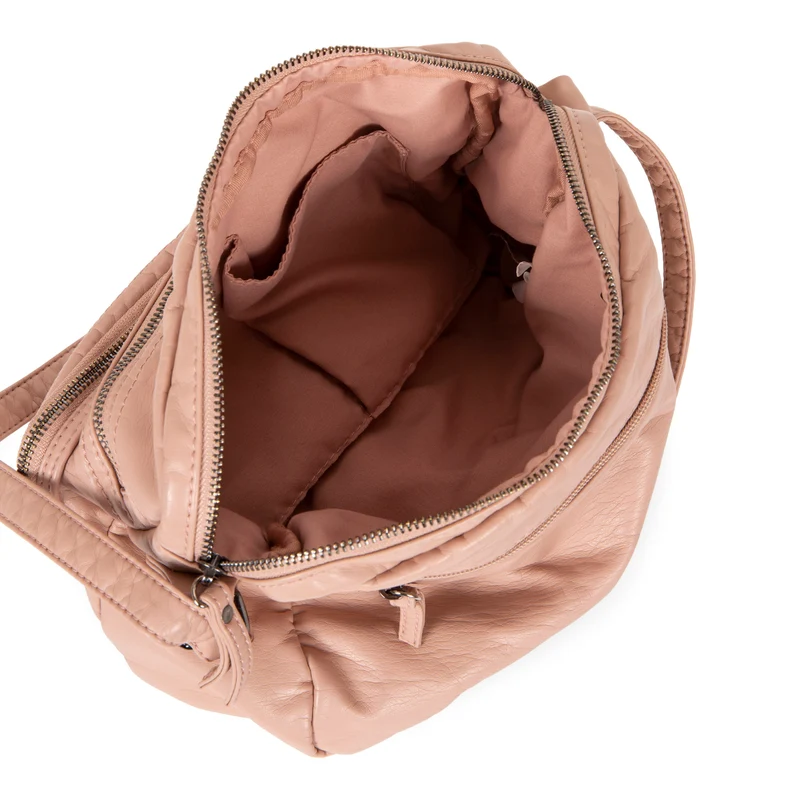 Quilted Crossbody with Front Pouch
