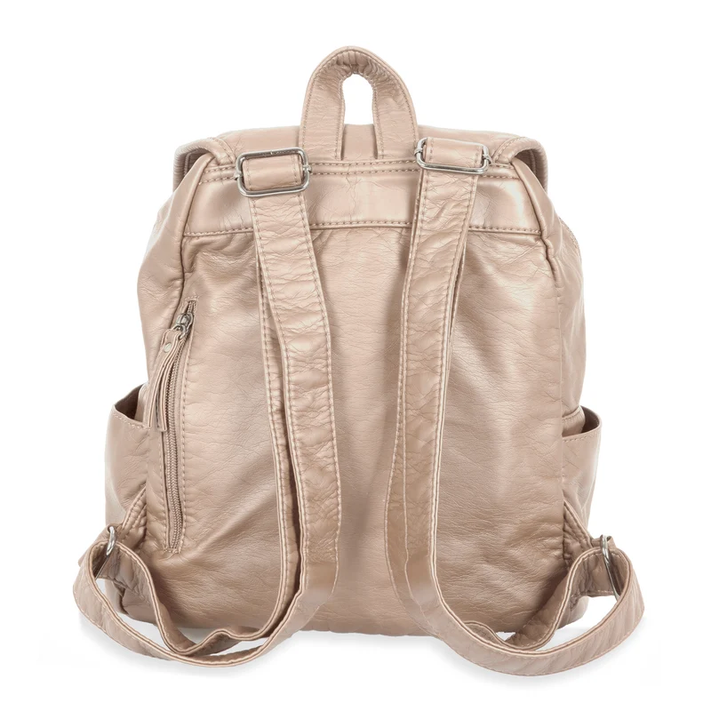 Quilted Front Flap Backpack