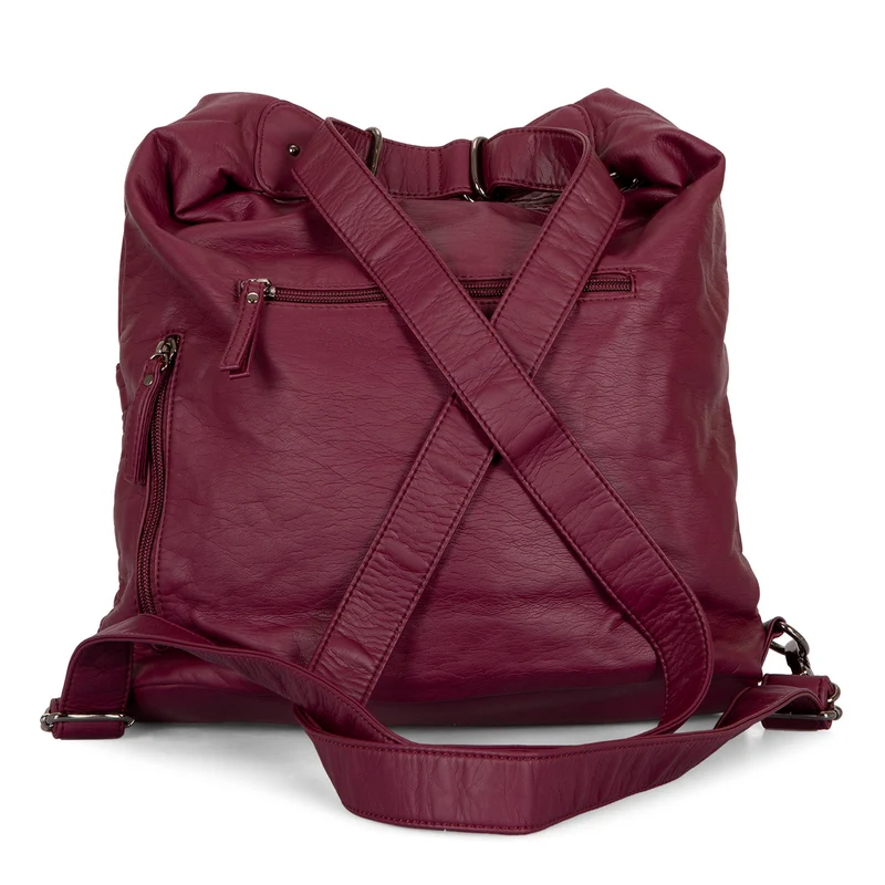 Quilted Convertible Hobo Bag