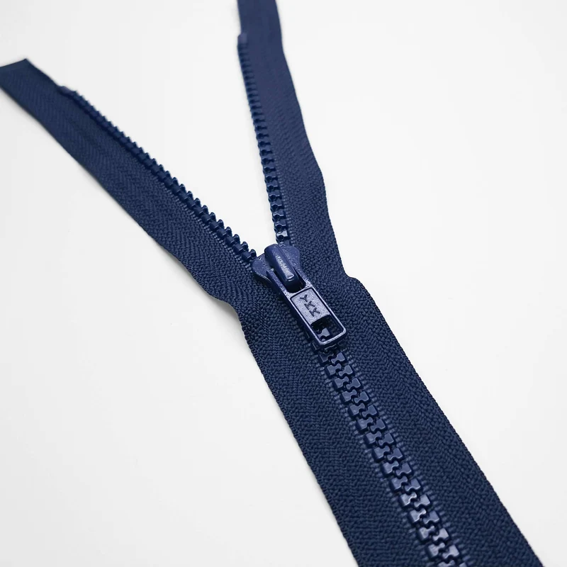 YKK | Fermeture éclair séparable | Molded Plastic | Bleu marine | Bleu nuit | #5 | 22'' - 56 cm