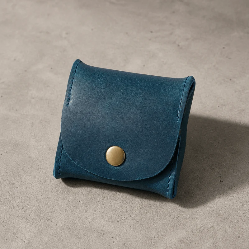 Porte-Monnaie Japonais Homme Cuir à Pièces Compact