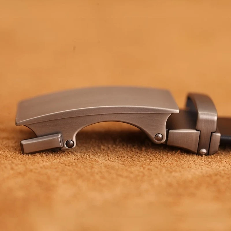 Ceinture Cuir Véritable Homme à Boucle Automatique