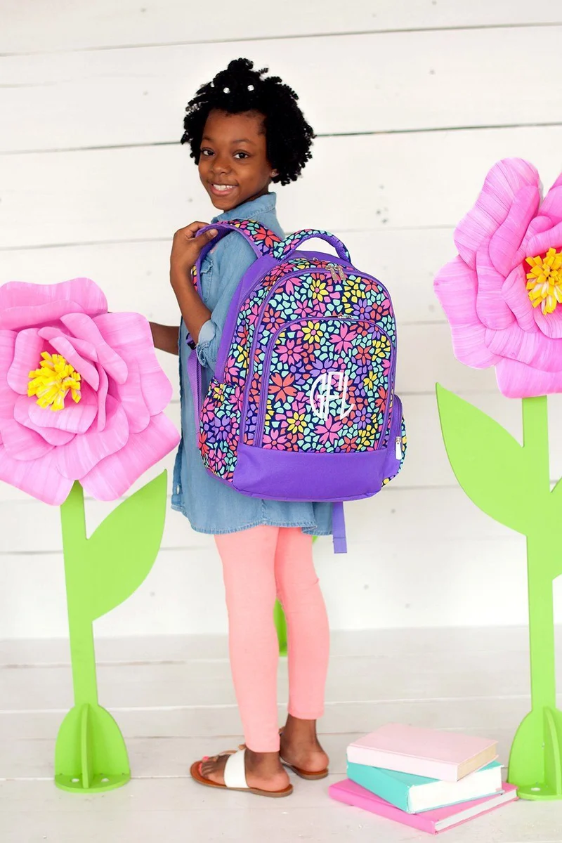 Petal Punch Backpack - Personalized