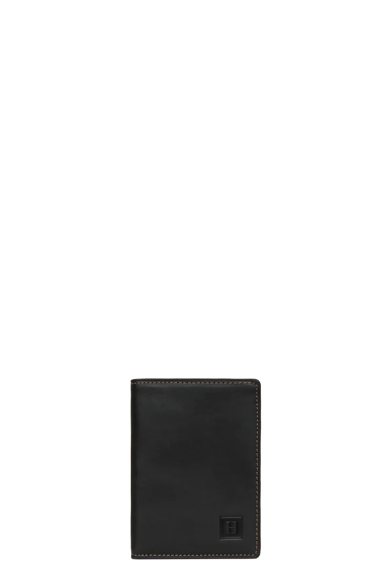 Portefeuille européen - 1 volet - Cuir