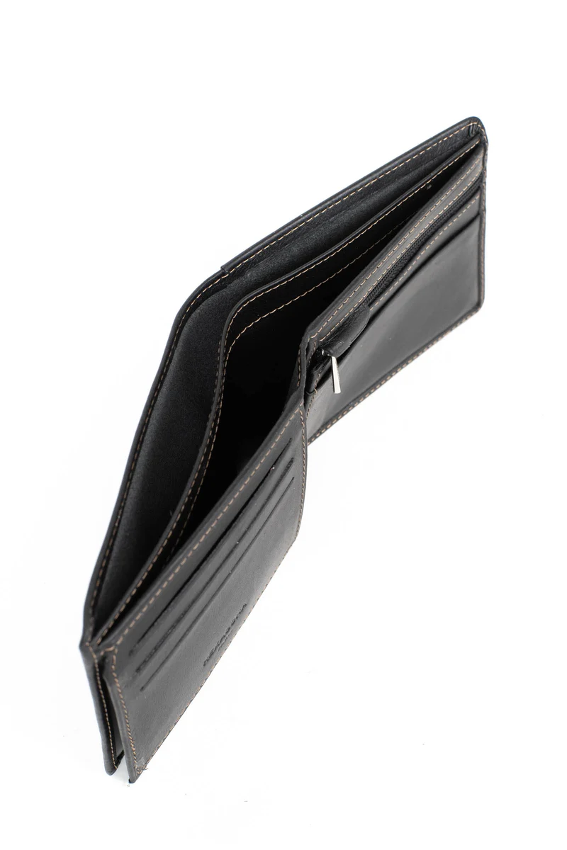 Portefeuille italien - 2 volets - Cuir