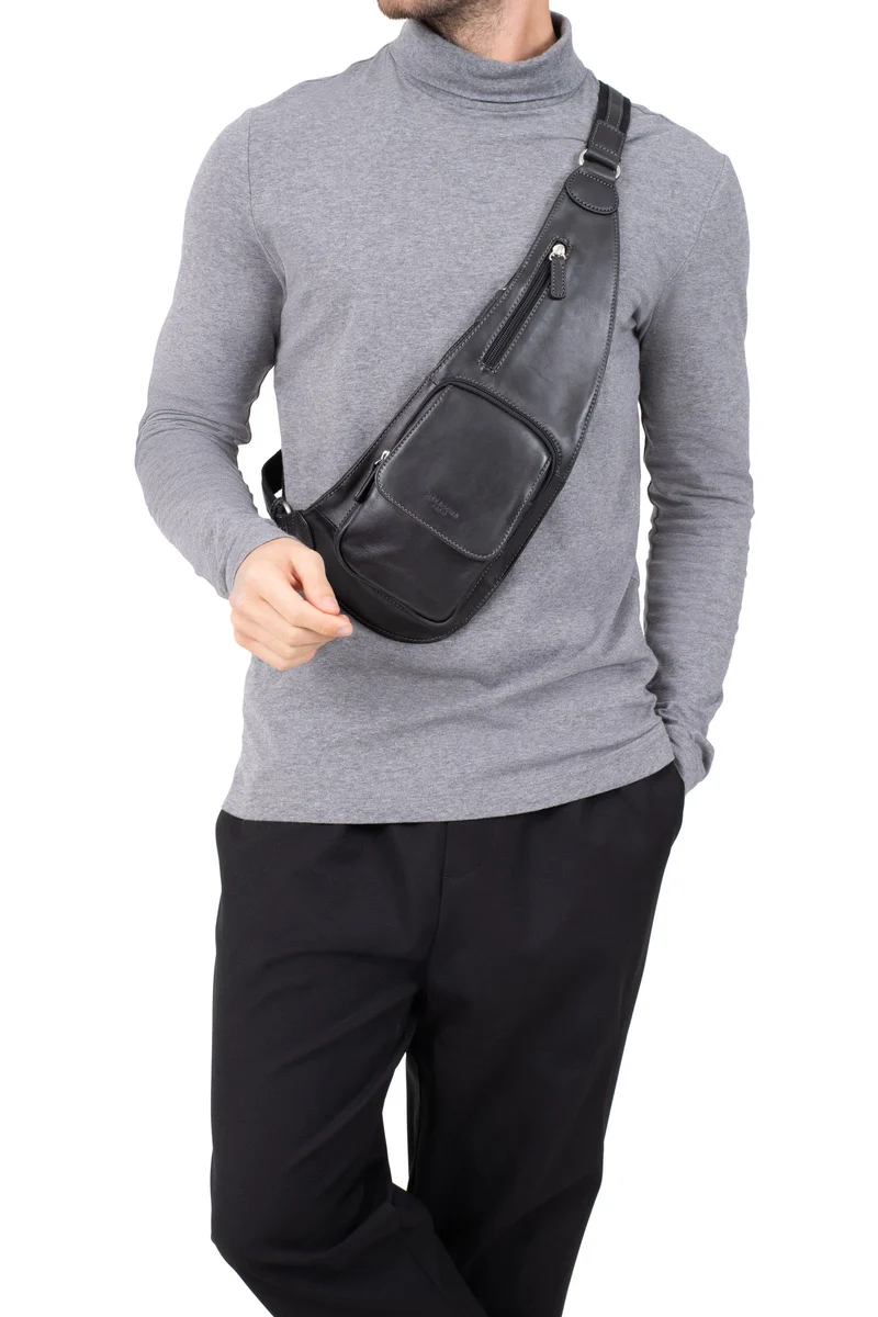 Sac monobretelle - Cuir