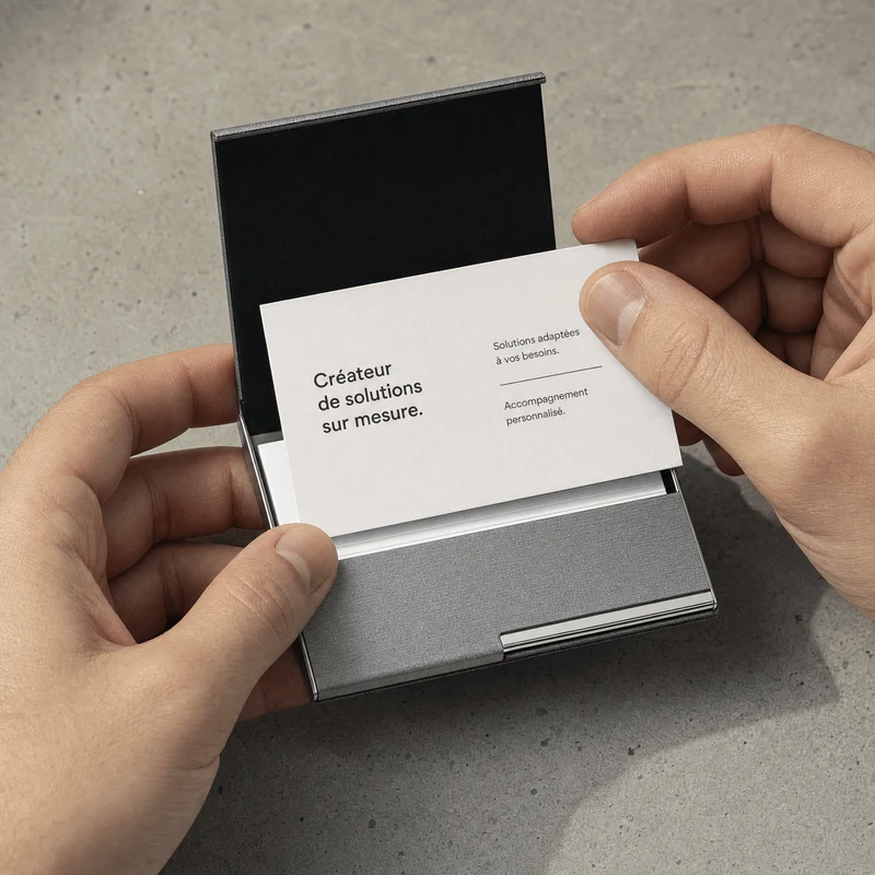 Porte-Cartes Bancaire Homme Personnalisé à Graver