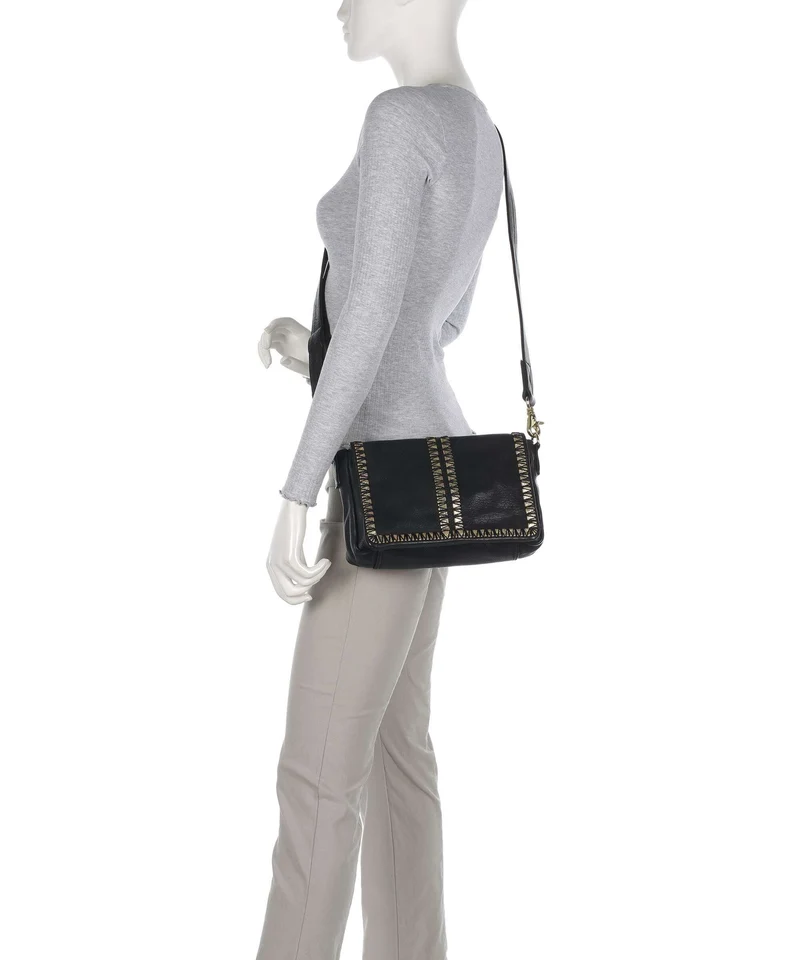 Depeche Golden Magic Sac bandoulière black