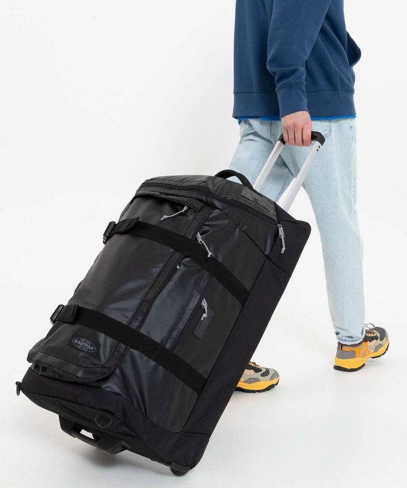 Eastpak Perce Wheel M Sac à dos à roulettes tarp black