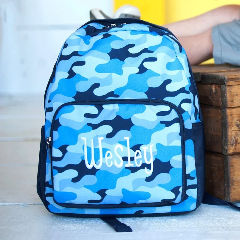 Cool Camo Preschool Backpack - Personalized