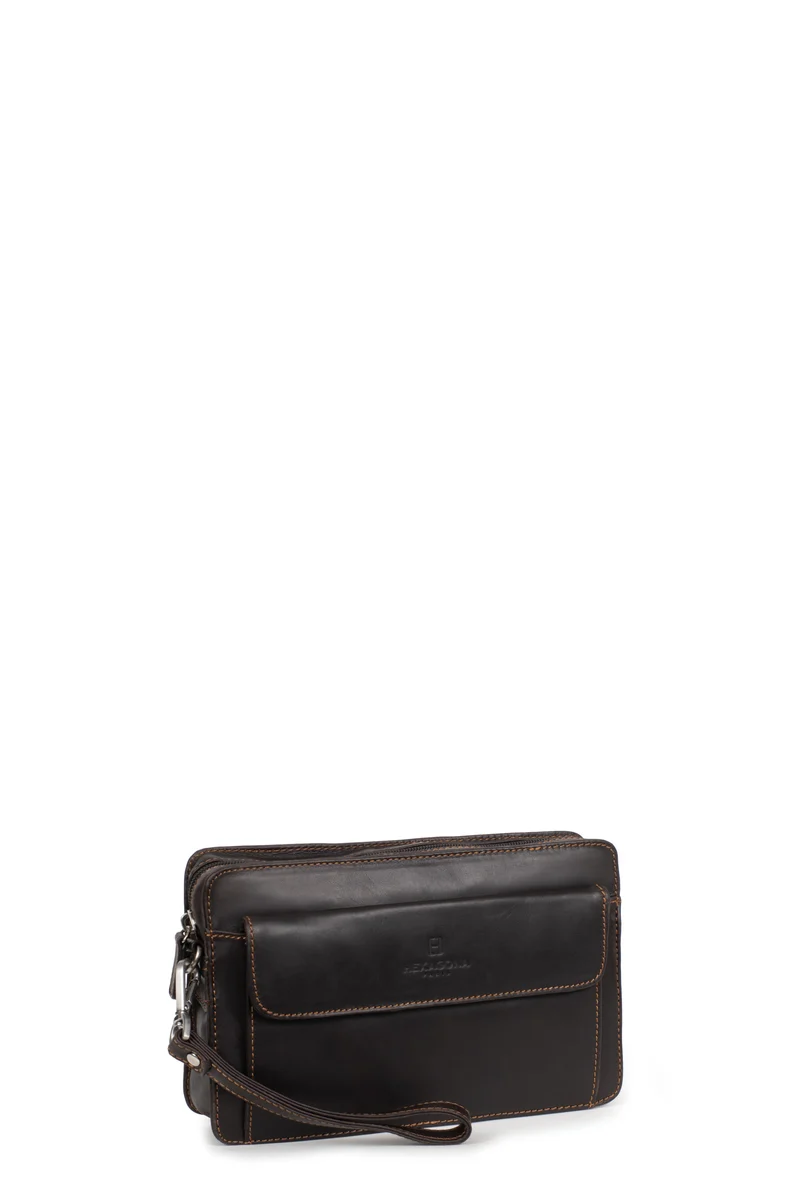 Pochette dragonne - Cuir