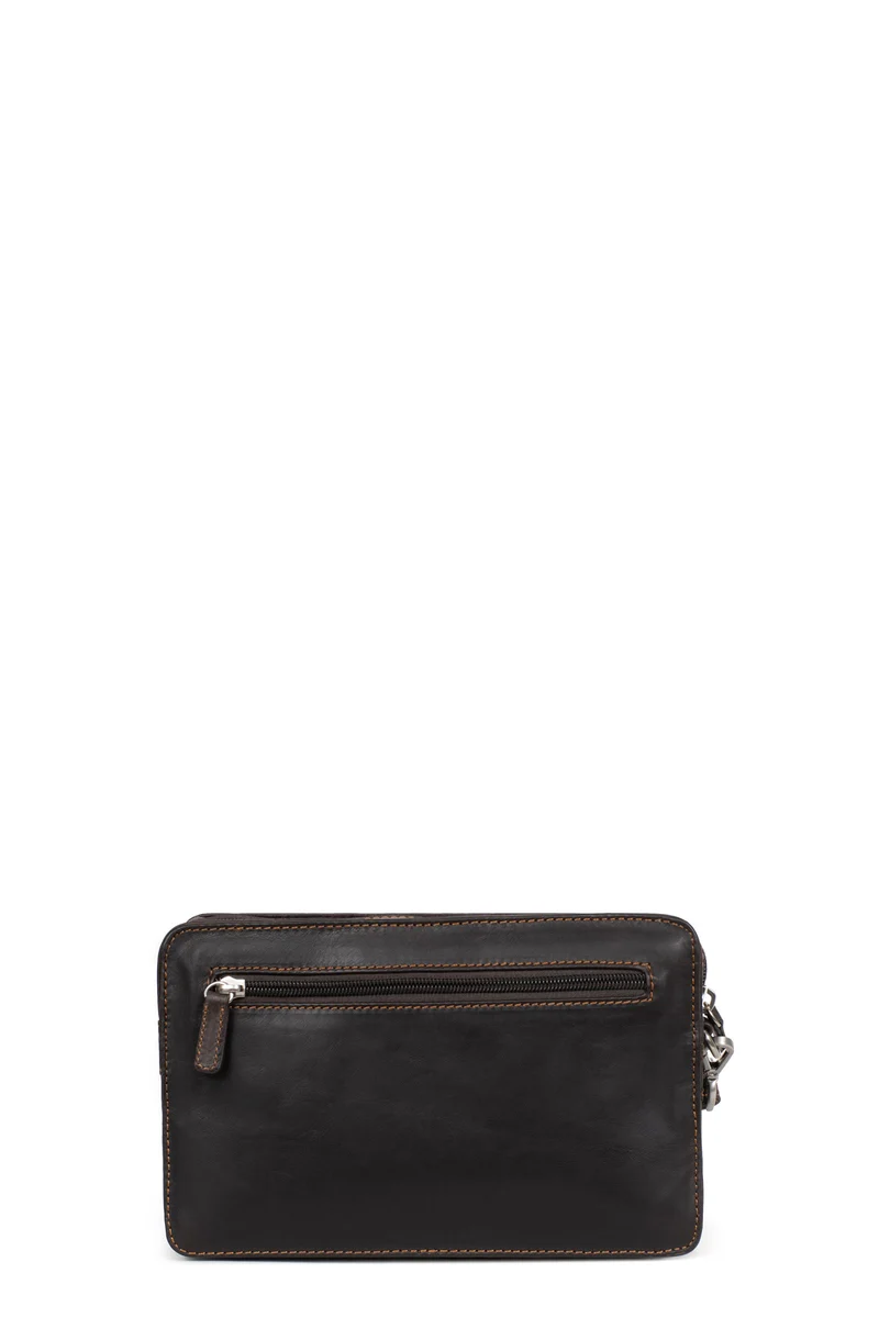 Pochette dragonne - Cuir