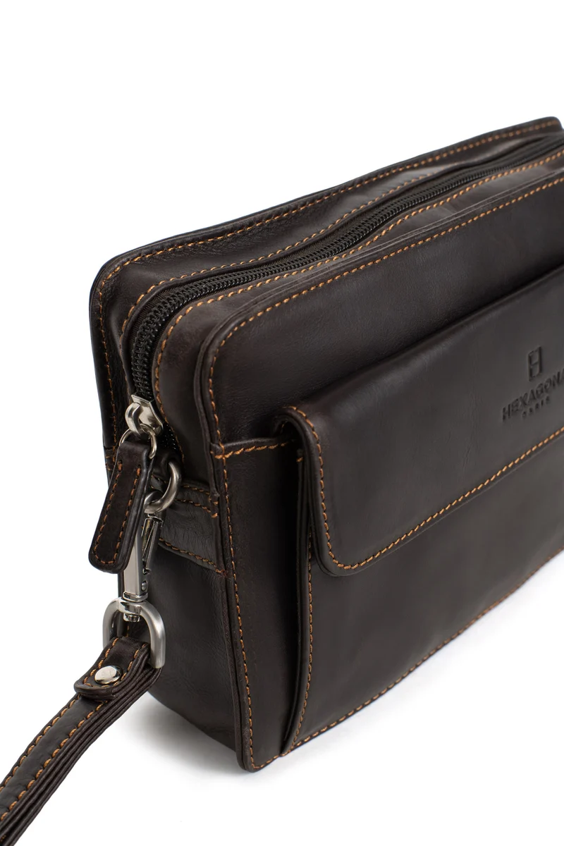 Pochette dragonne - Cuir