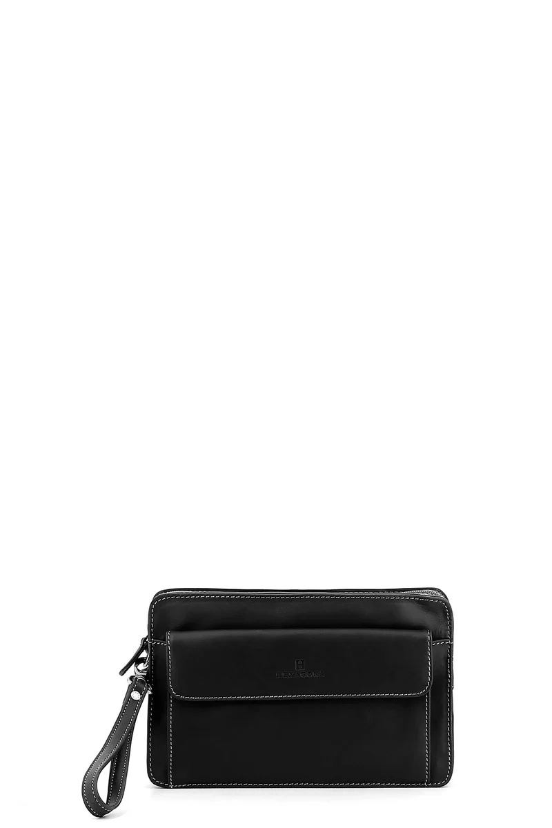 Pochette dragonne - Cuir