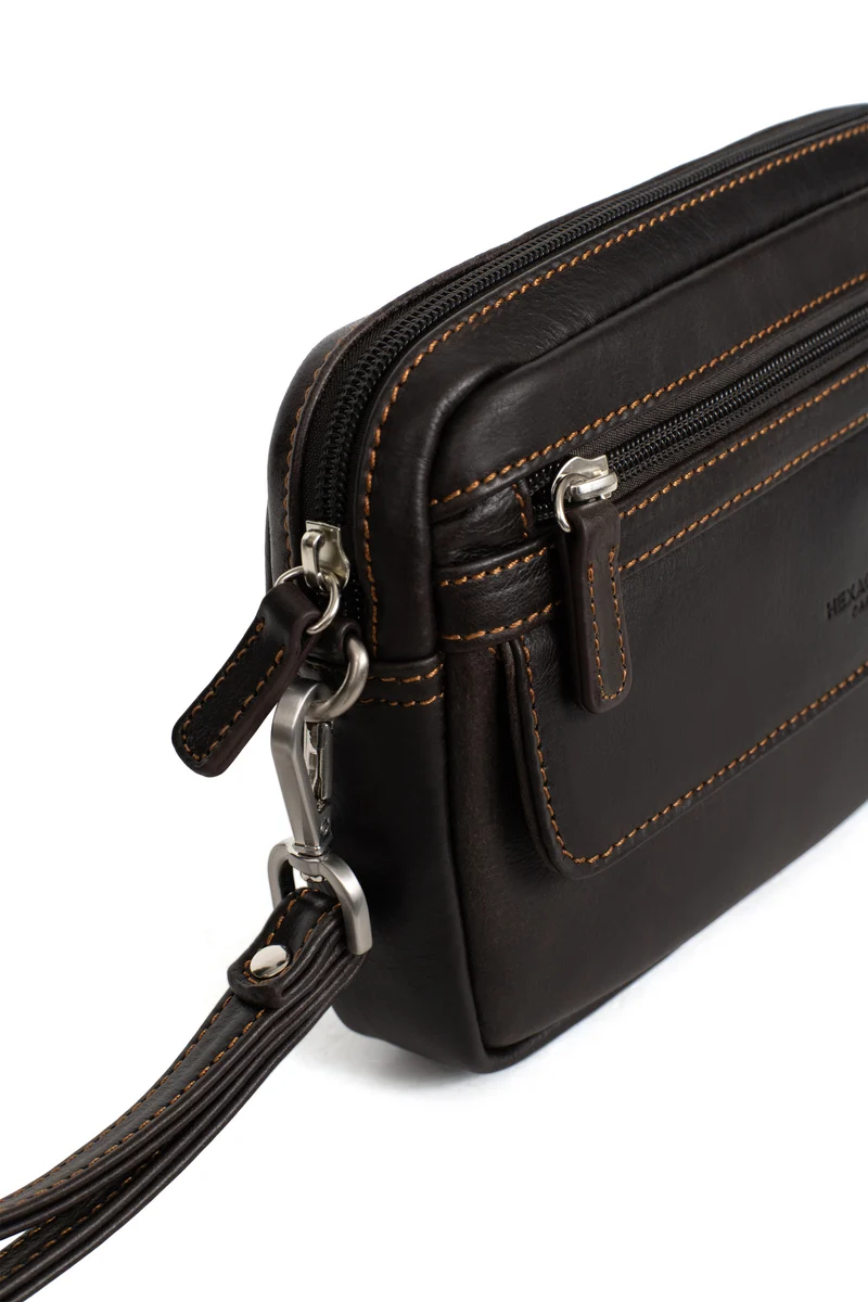 Pochette dragonne - Cuir