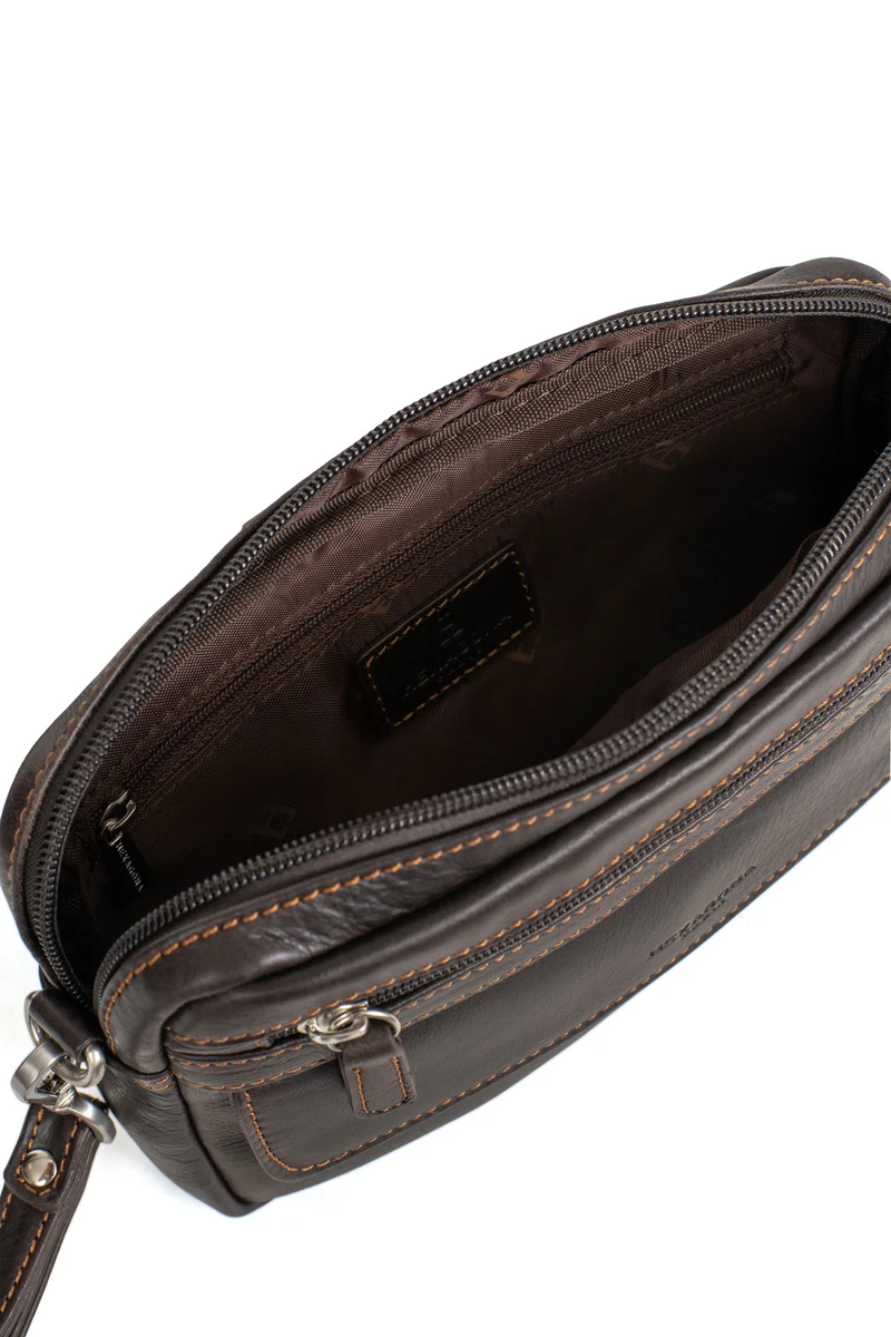 Pochette dragonne - Cuir